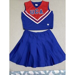 VTG Cheer Uniform 90s UCA Varsity Spirit Outfit USA Sz M Cheerleader Costume Fun